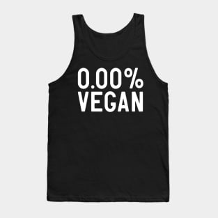 Zero Percent Vegan Tank Top